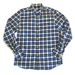 Uniqlo Flannel Plaid Long Sleeve Shirt Men’s M